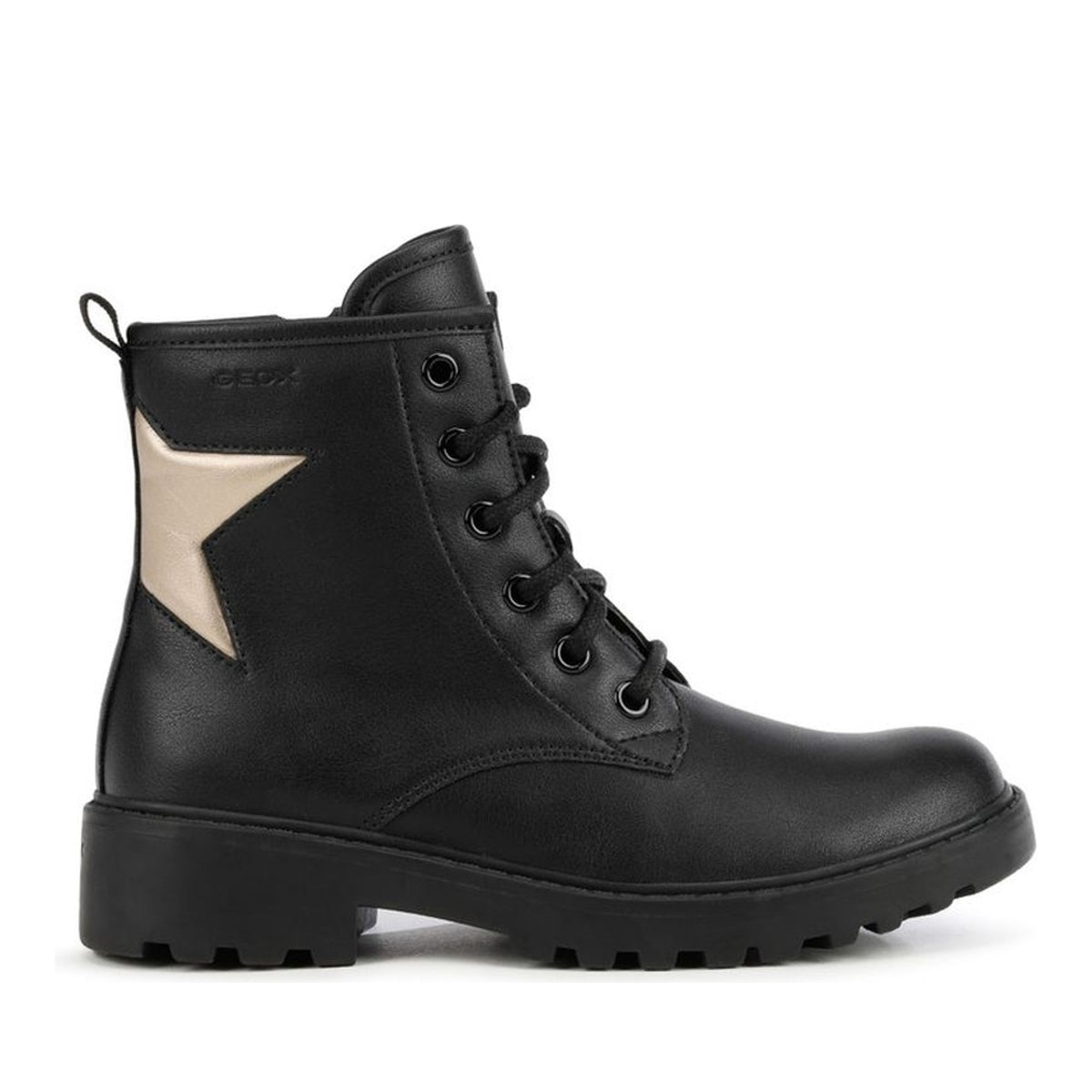 Casey Girls' Black Ankle Boots