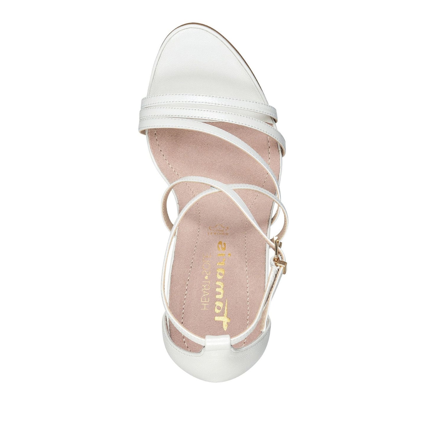 Women's White Dress Open-Toe Sandals