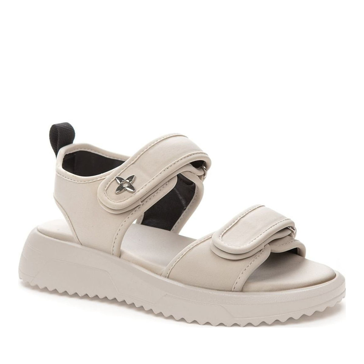beige casual open sandals