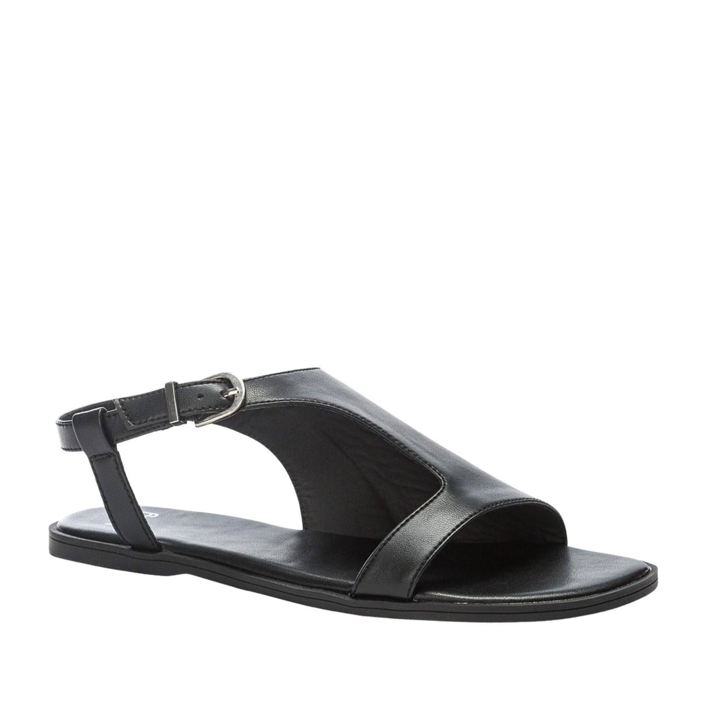 Women's Black Open-Toe Sandals