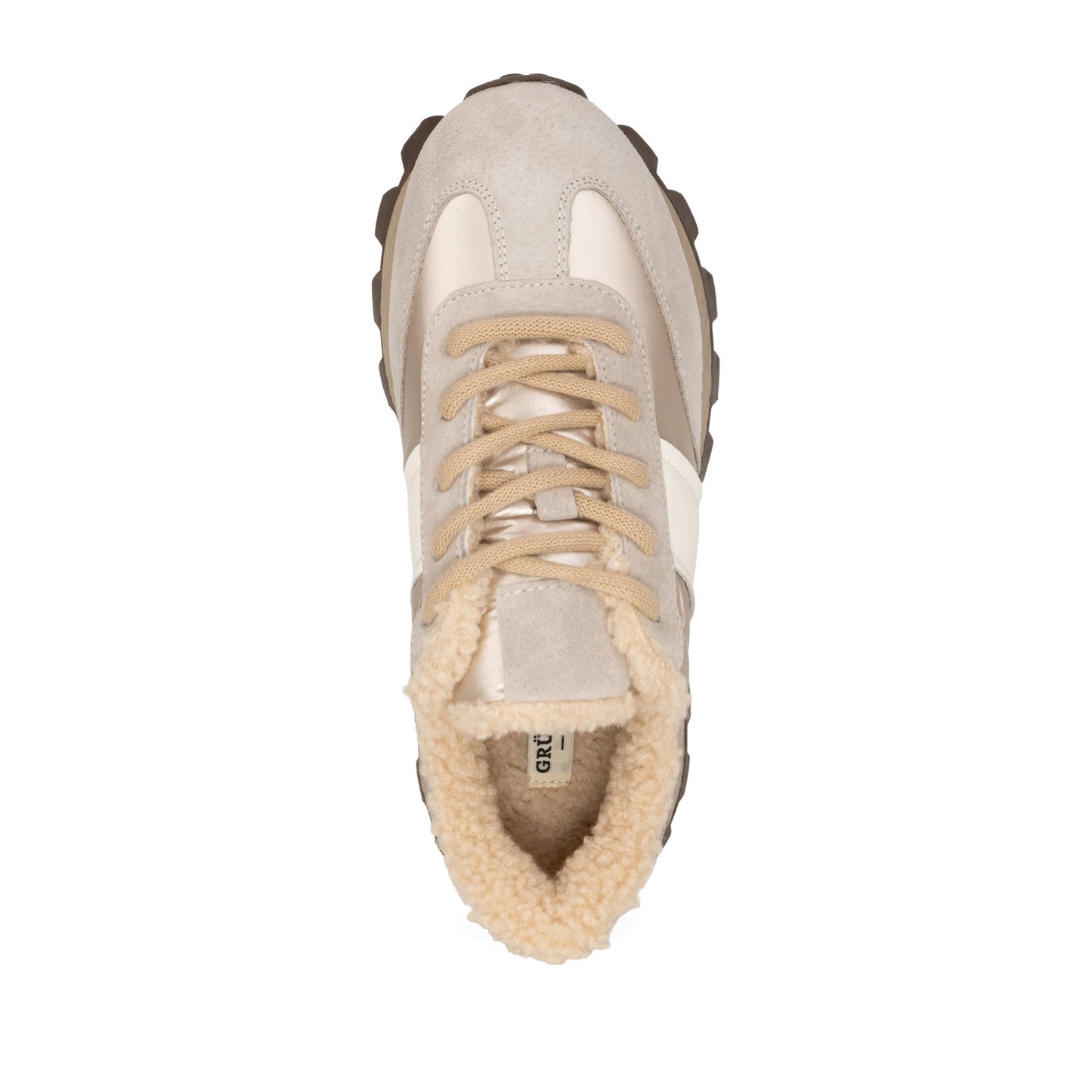 Women's Beige Warm Shoes
