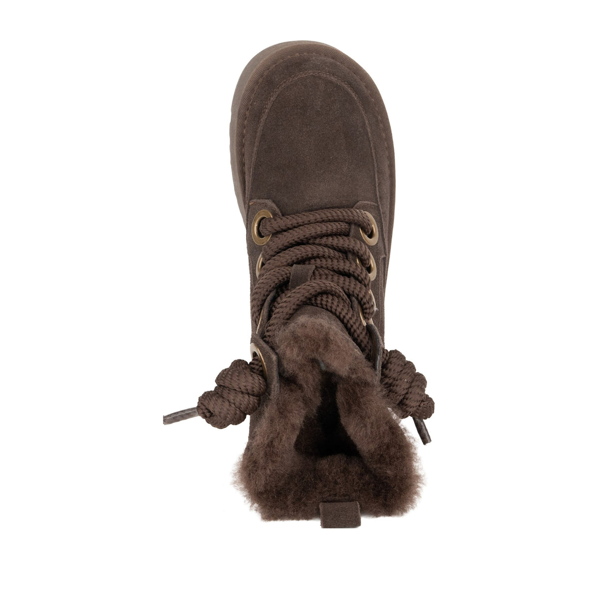 Women's Brown Wedge Boots