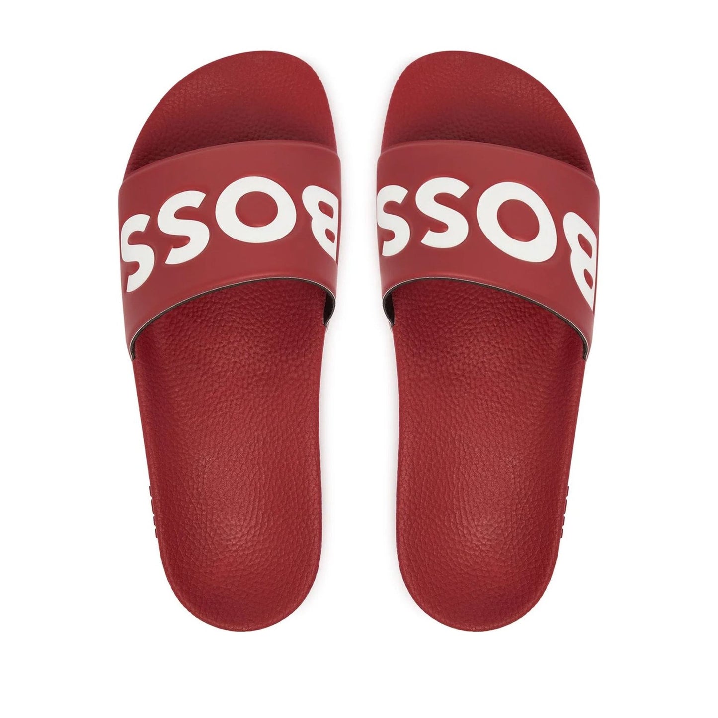 Men's Red Slides