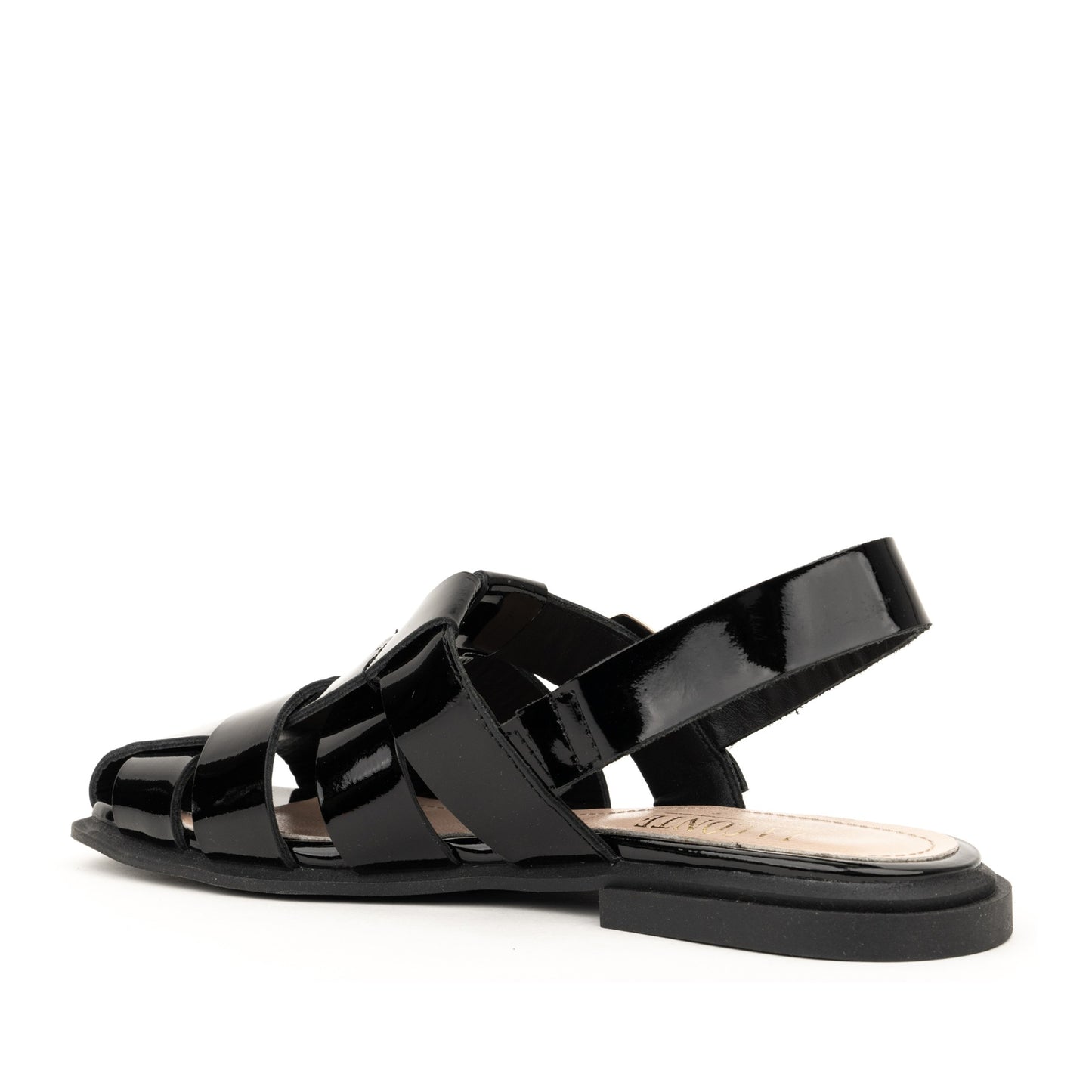 Women's Black Open-Toe Sandals
