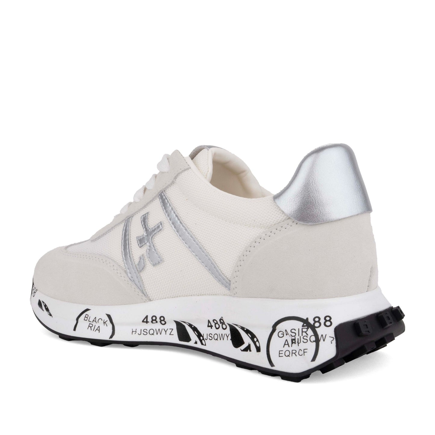 Women's White Wedge Fashion Sneakers