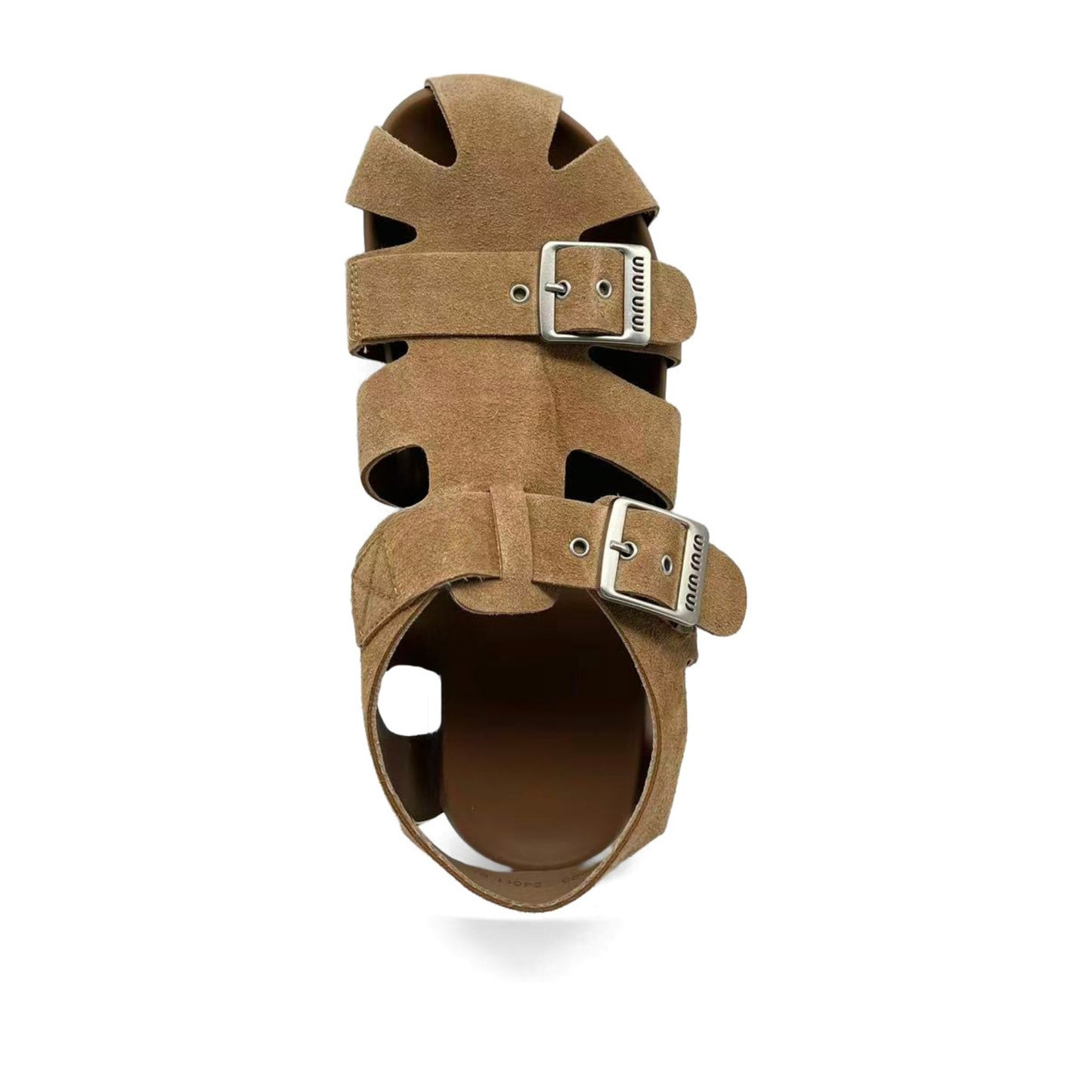 Women's Brown Open-Toe Sandals