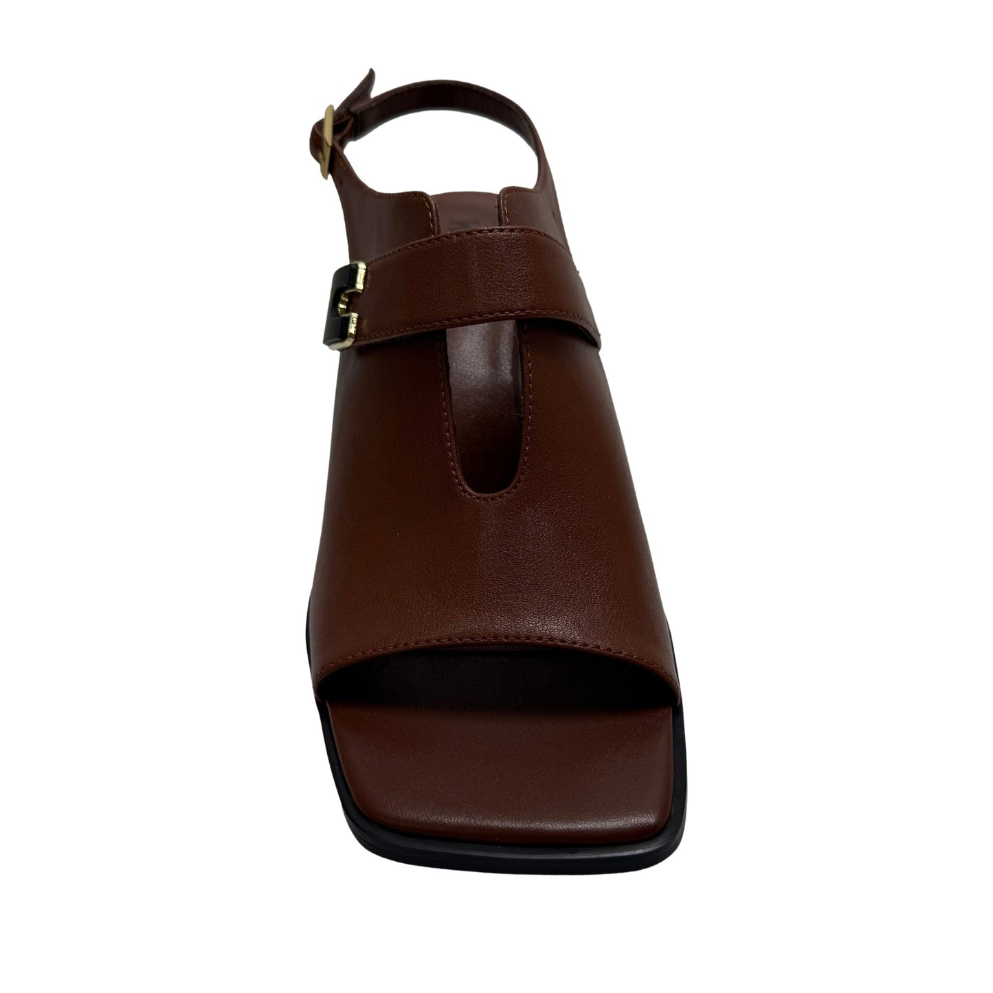 Women's Brown Dress Open-Toe Sandals