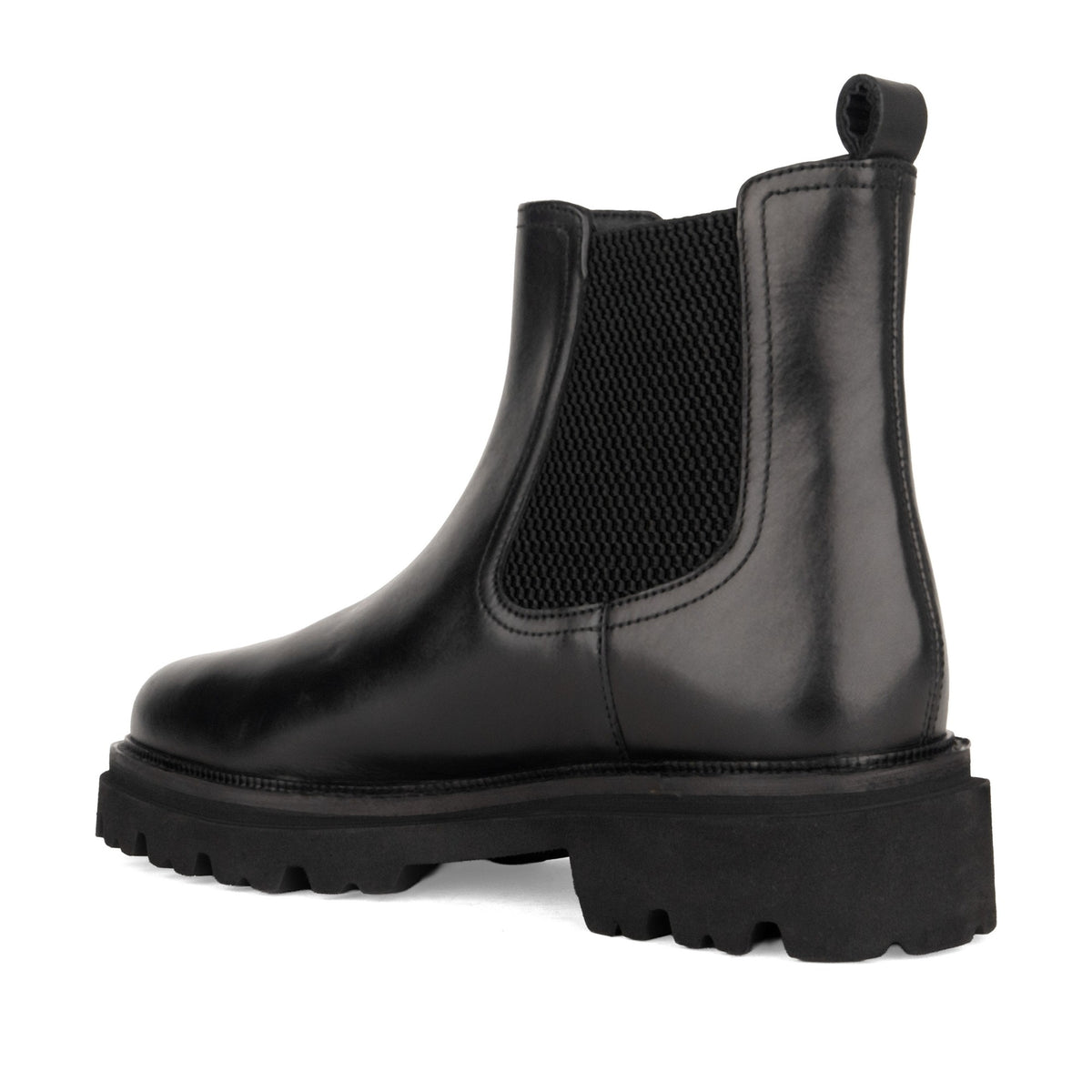 Women's Black Mat Ankle Boots
