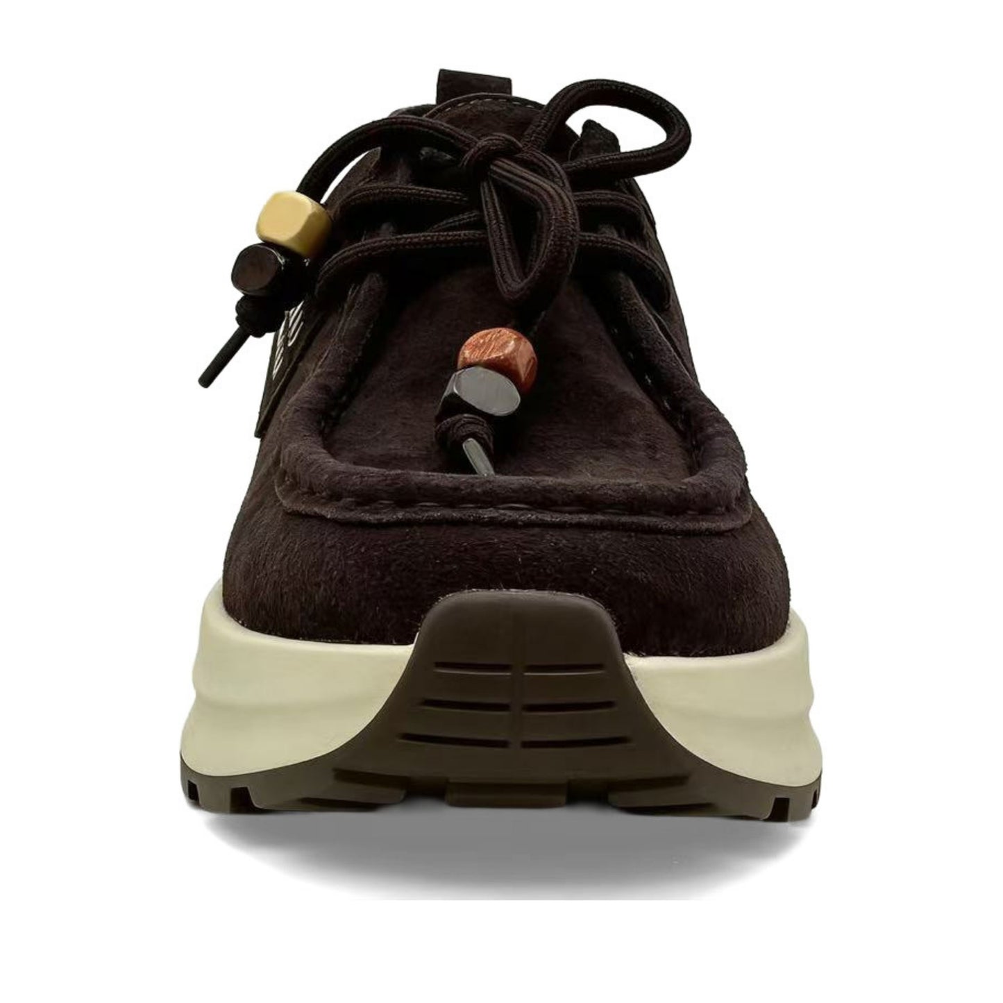 Women's Brown Wedge Fashion Sneakers