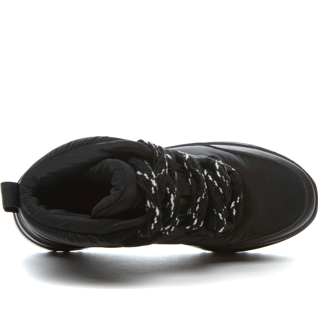 black casual closed booties