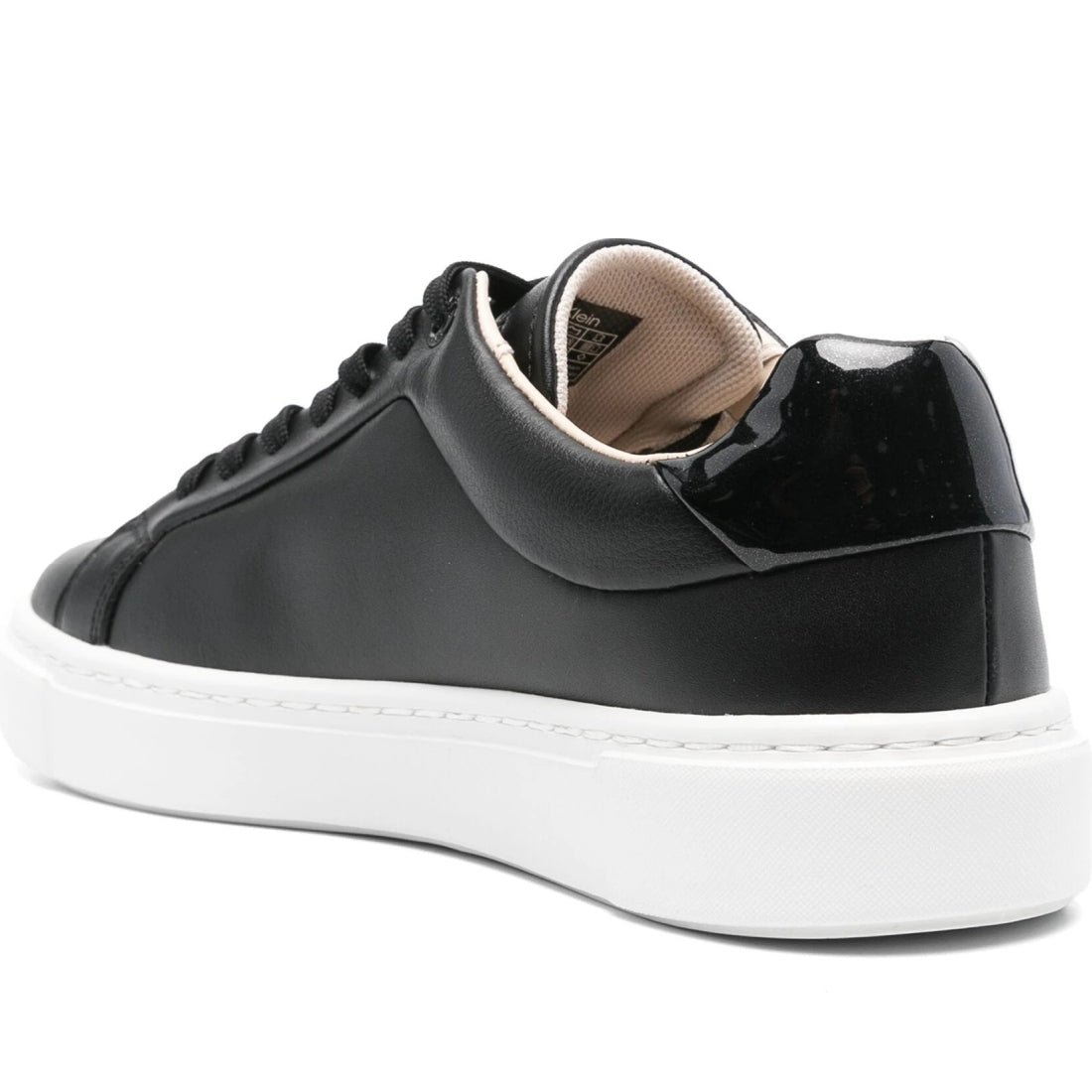 cupsole lace up leisure trainers