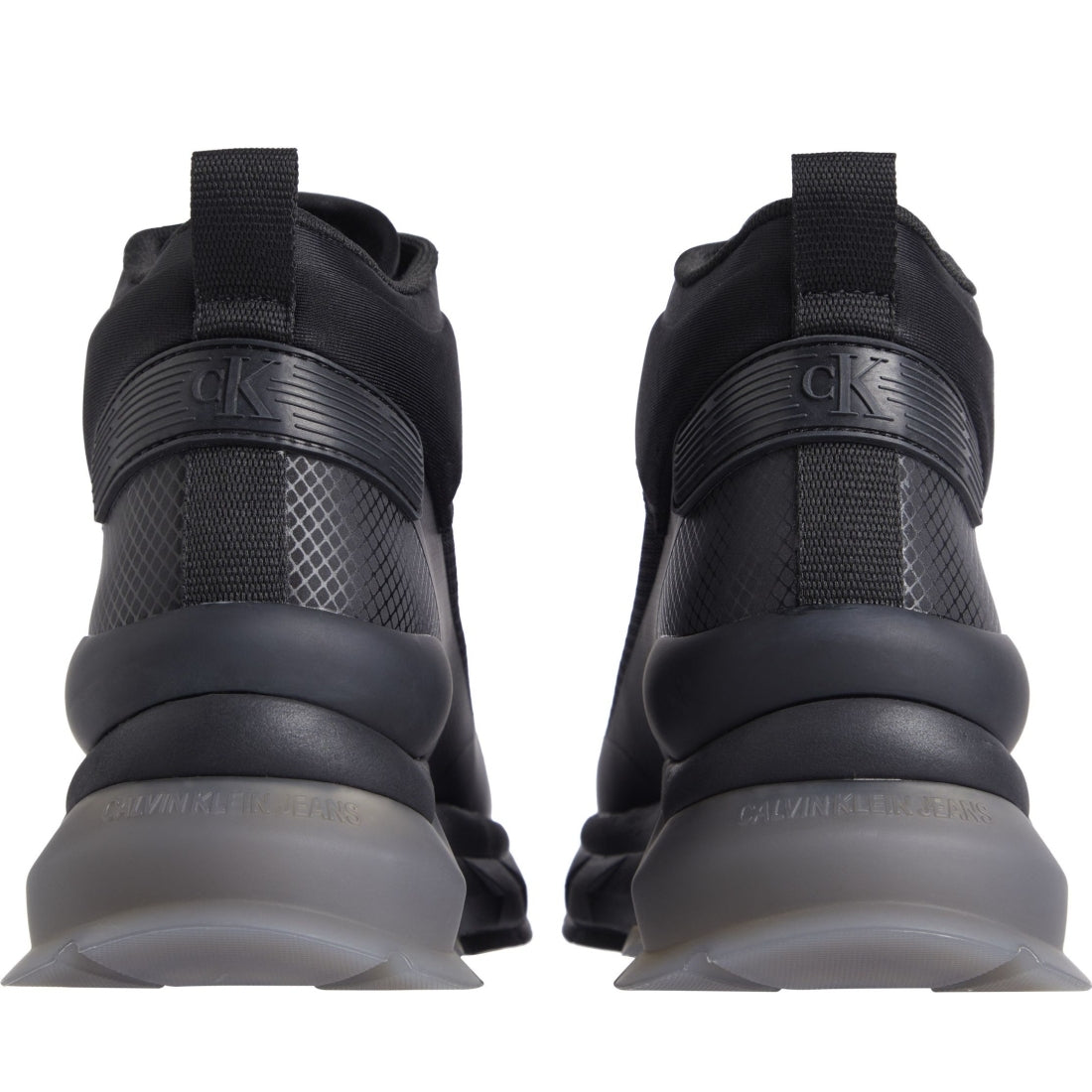 wedge runner lace up booties