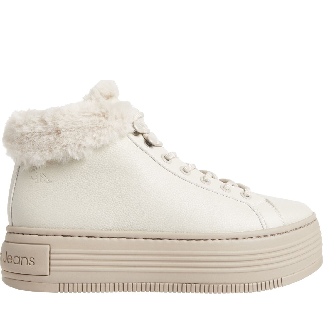 bold low laceup booties