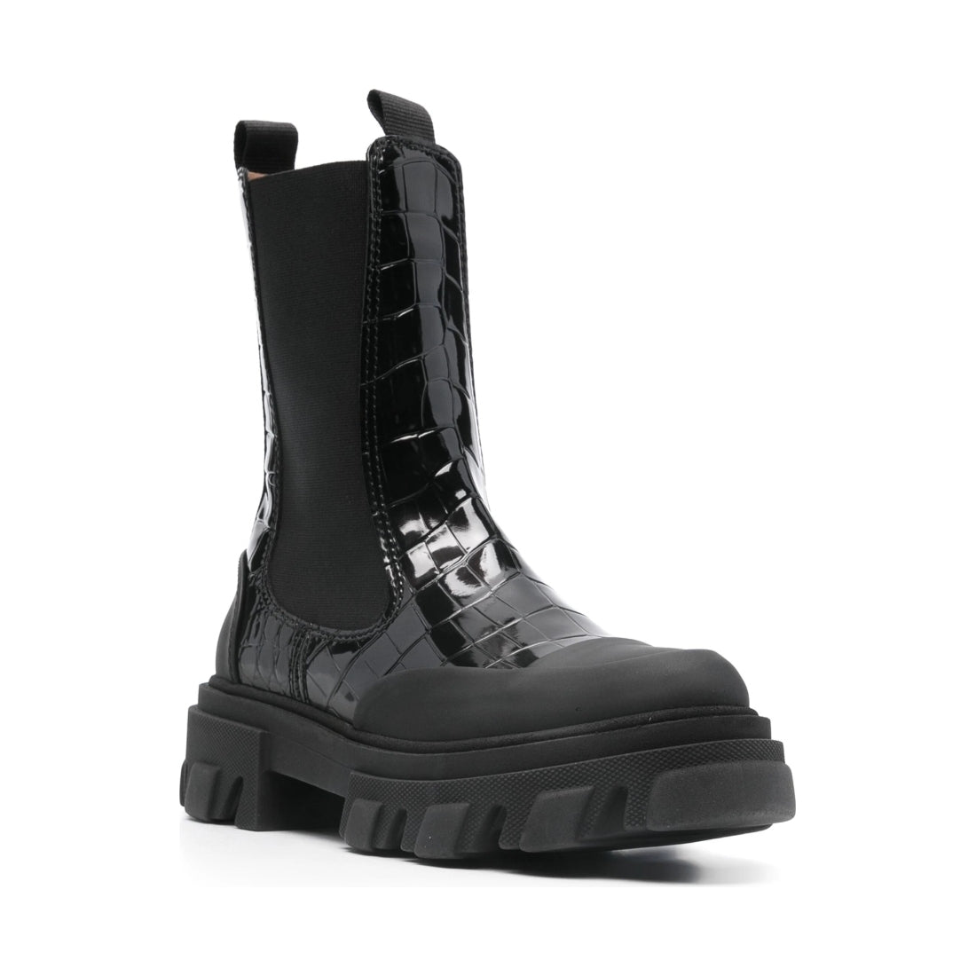 mid shaft biker boots