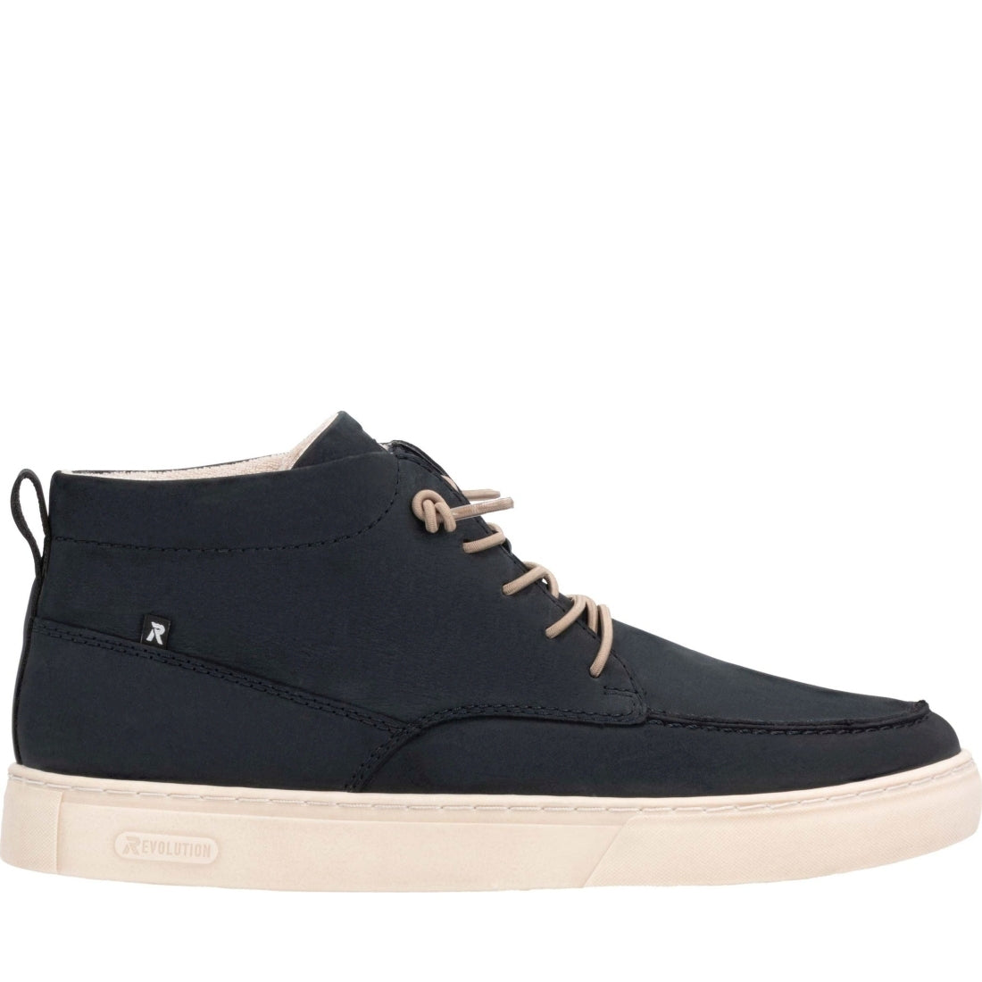 blue casual closed men's boots