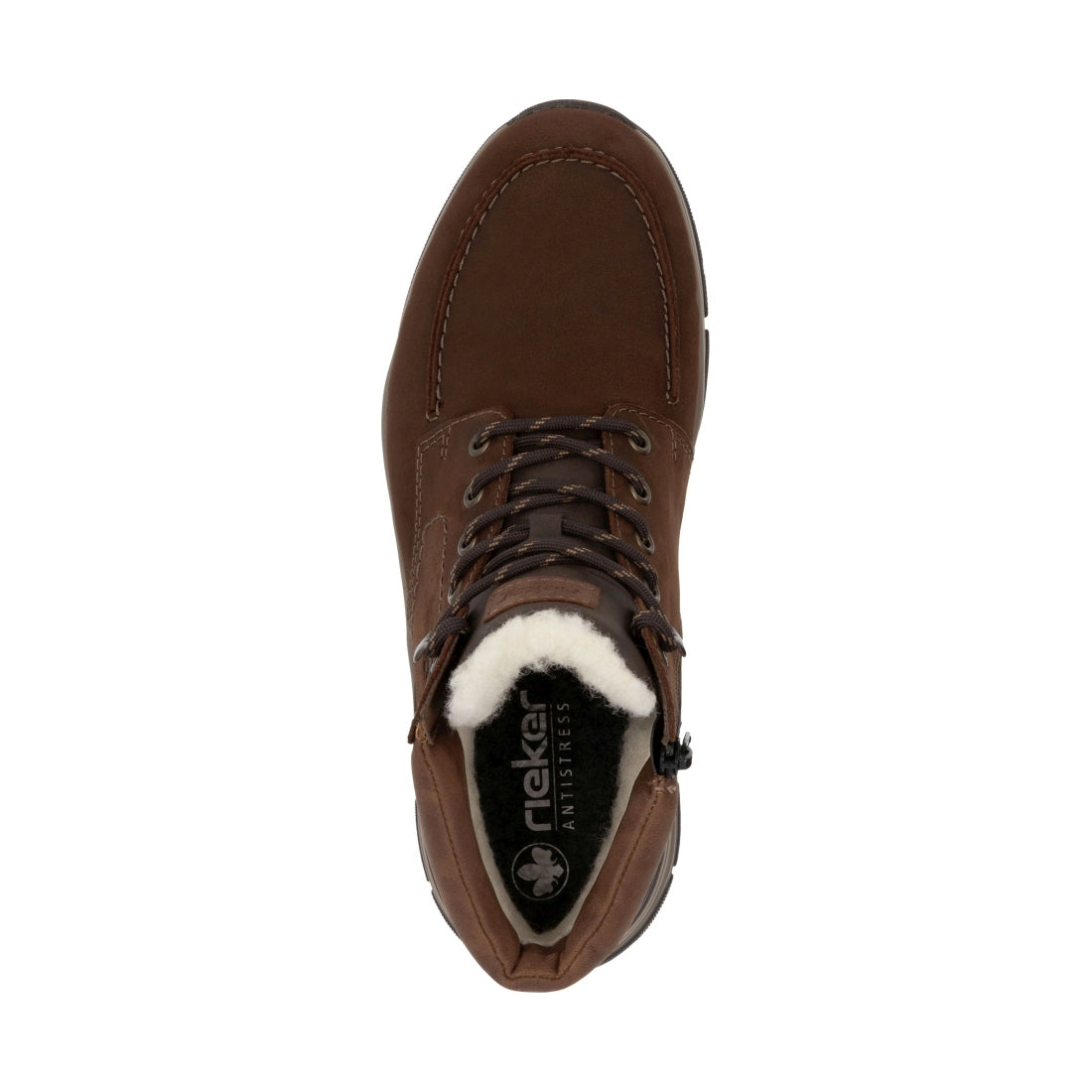 brown casual closed men's boots