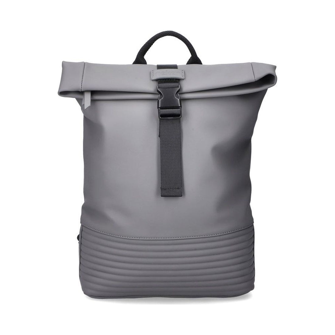 grey casual backpack
