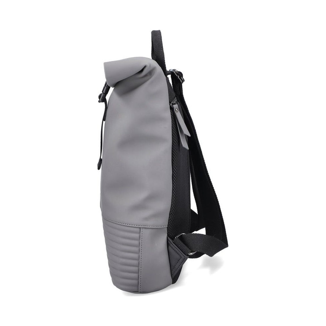 grey casual backpack