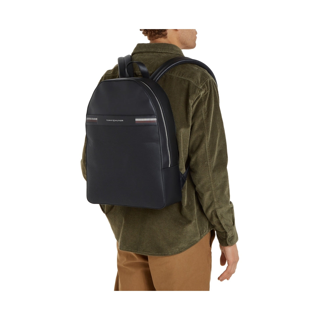 corp texture dome backpack