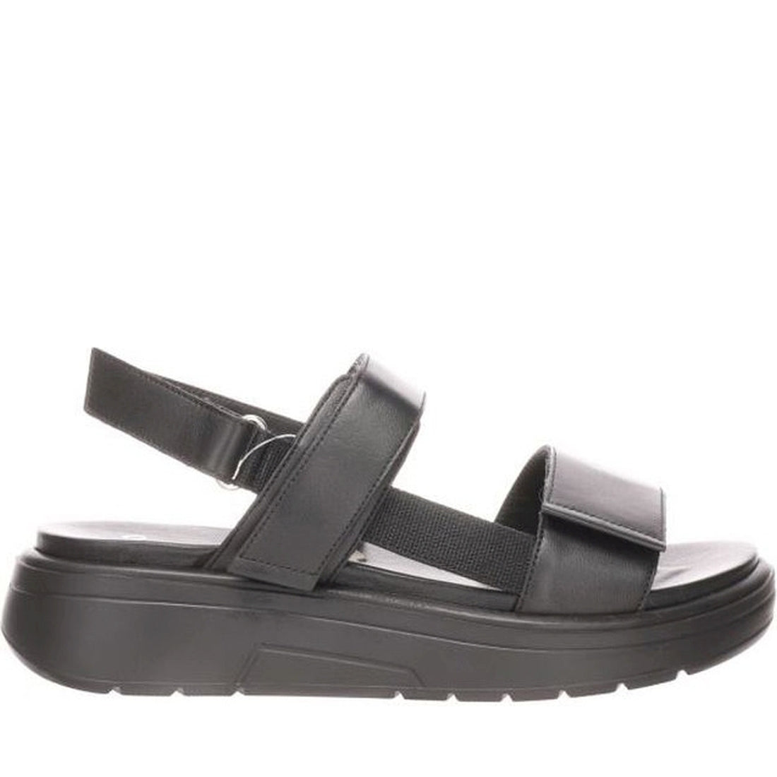 Ara womens black lucca sandals | Vilbury London