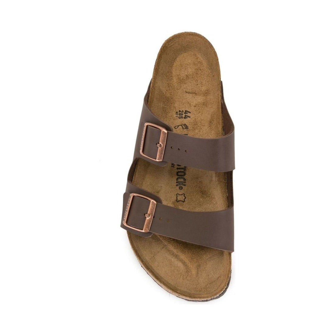 Birkenstock unisex adults brown arizona bf slippers | Vilbury London