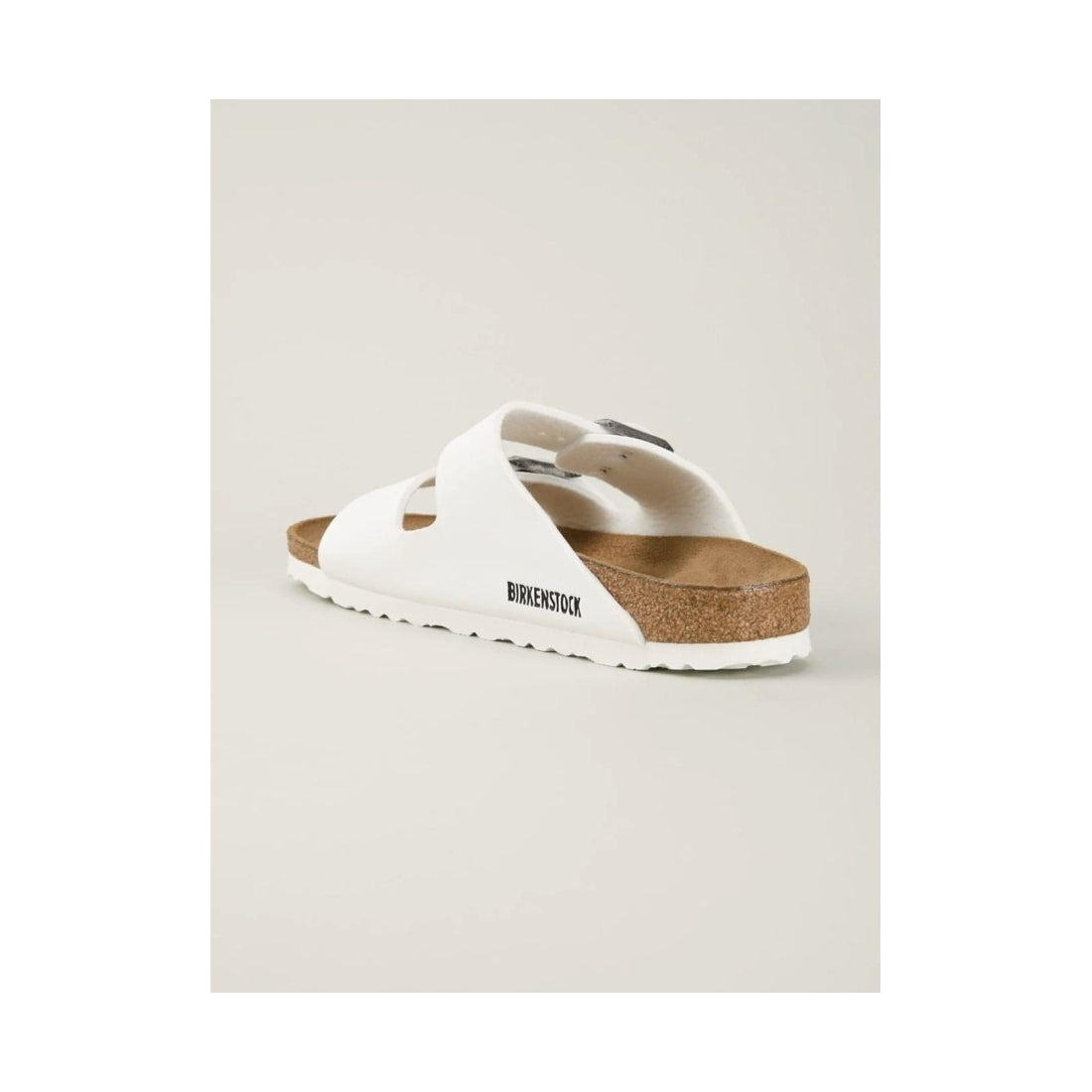 Birkenstock unisex adults white arizona bf slippers | Vilbury London