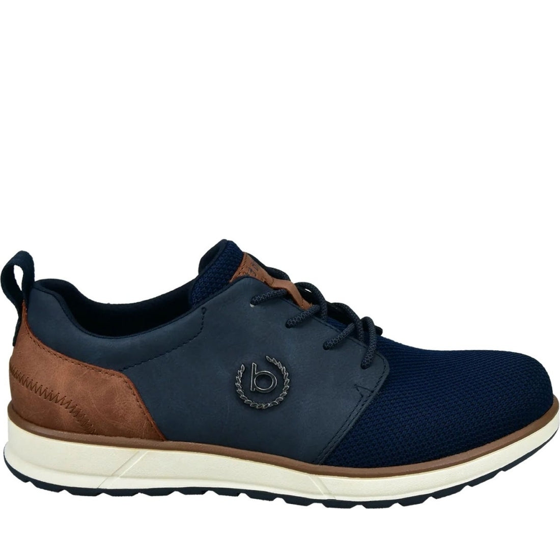 Bugatti mens dark blue artic leisure trainers | Vilbury London