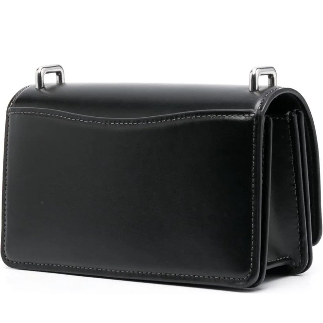 calf leather bandit crossbody