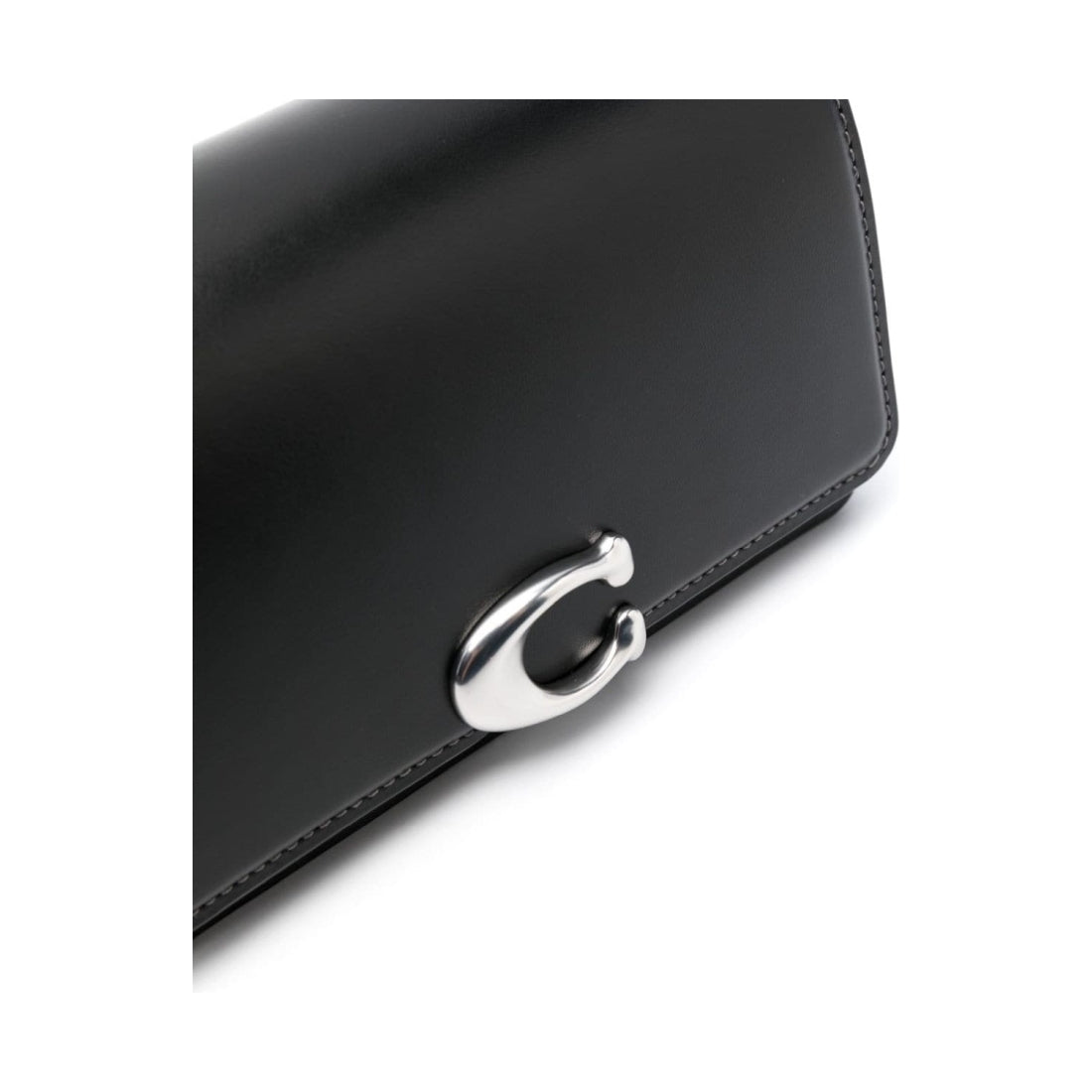 calf leather bandit crossbody
