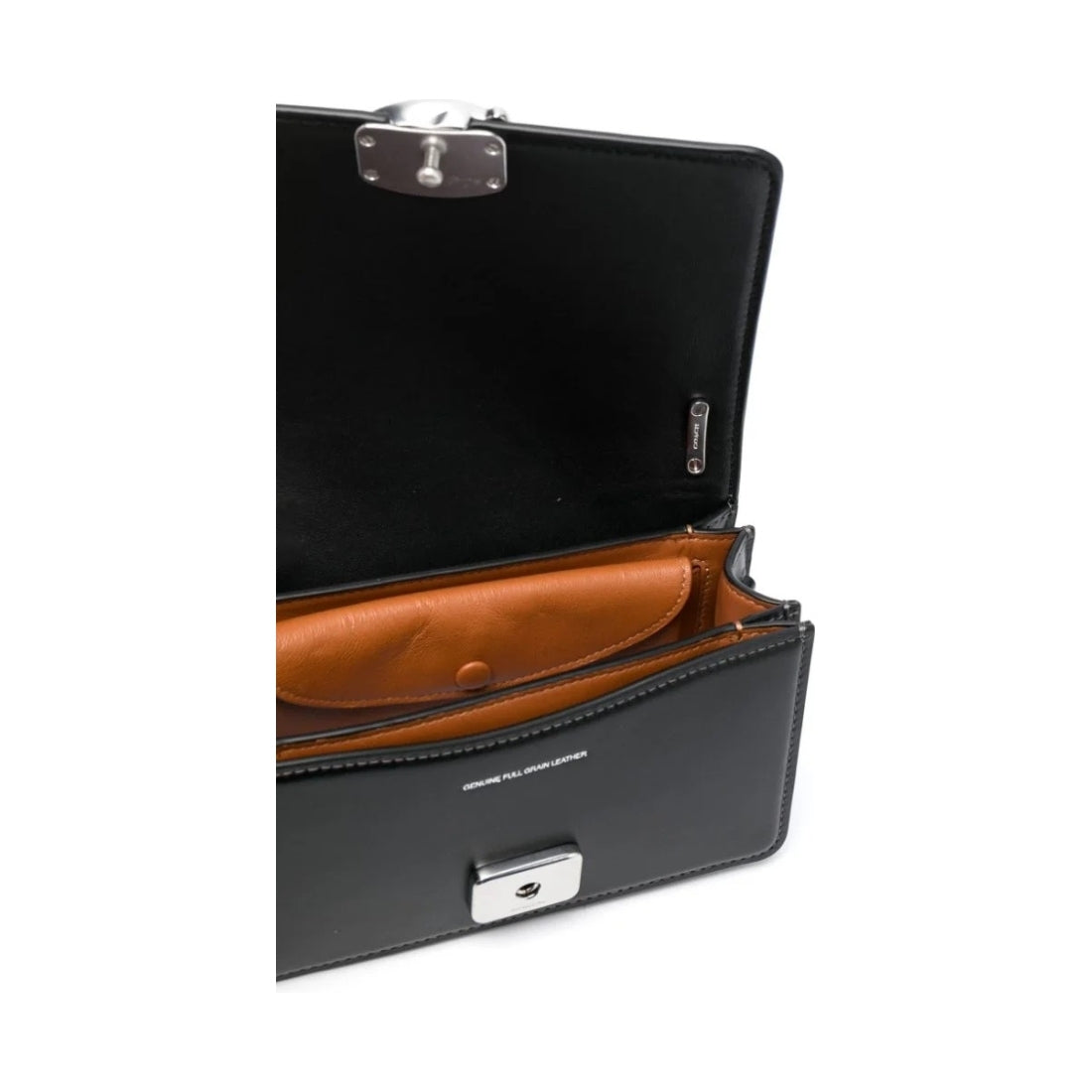 calf leather bandit crossbody