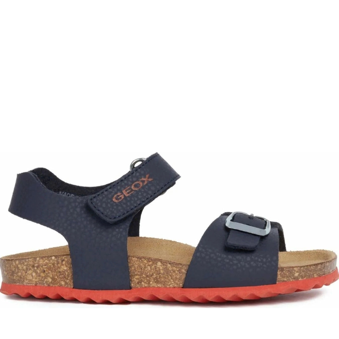 Geox boys navy, red ghita sandals | Vilbury London