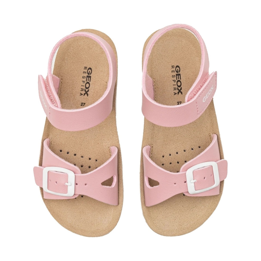 Geox girls pink sandal costarei | Vilbury London