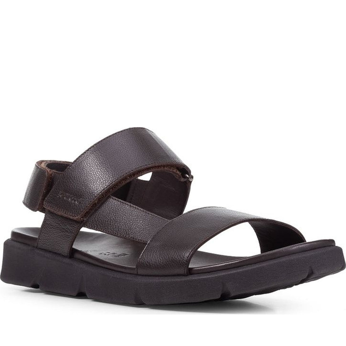 Geox mens brown cotto xand 2s sandals | Vilbury London