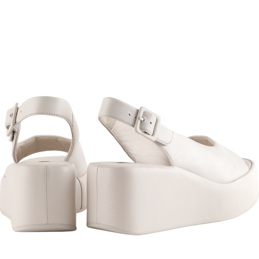 Hogl womens creme loulou sandals | Vilbury London