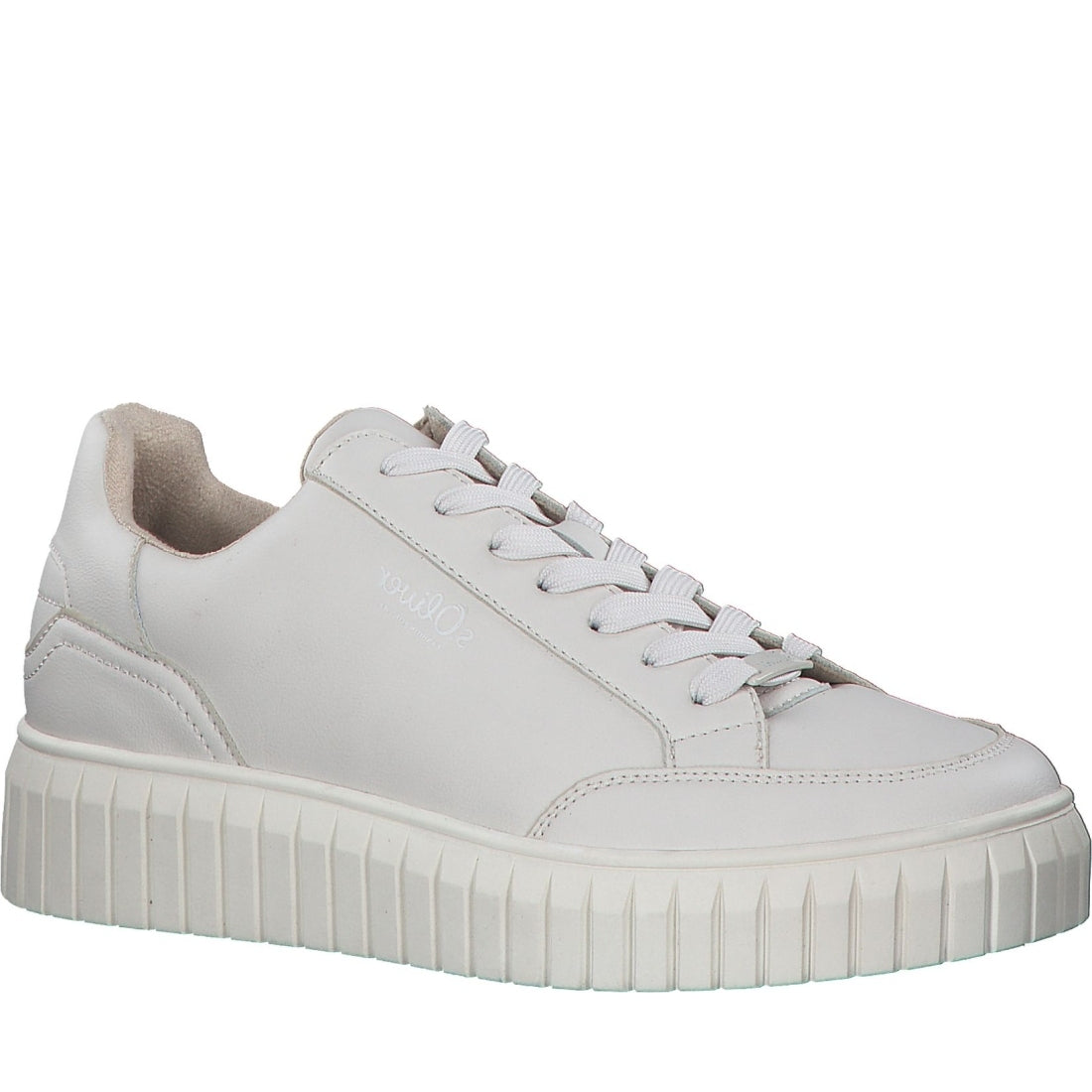 s.Oliver womens nude leisure trainers | Vilbury London