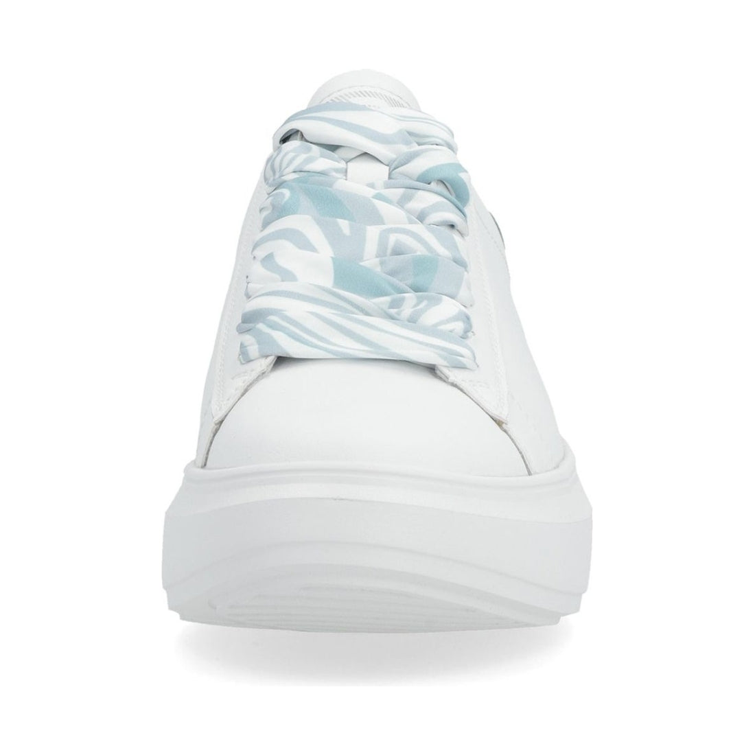Rieker womens white leisure trainers | Vilbury London