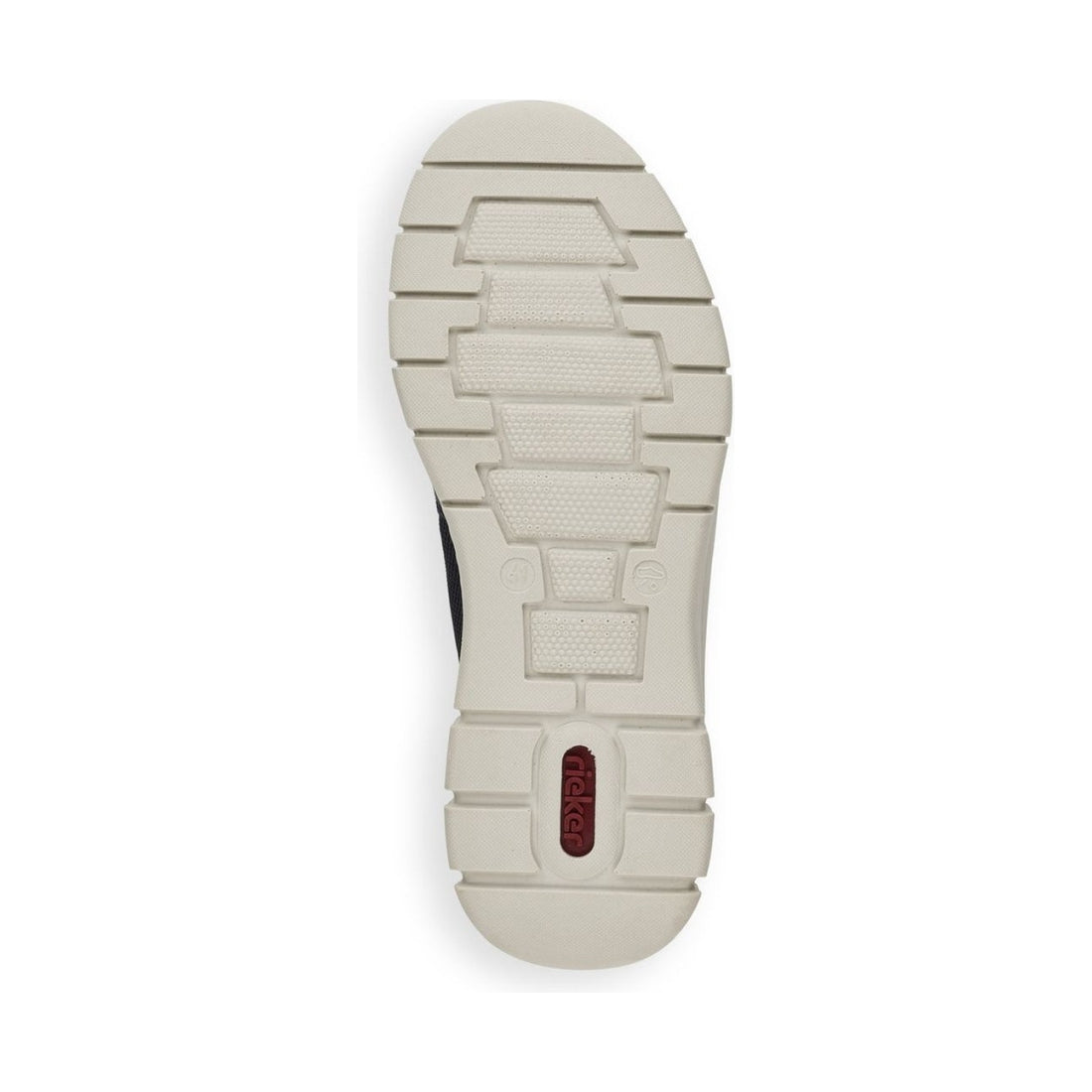 Rieker mens blue leisure trainers | Vilbury London