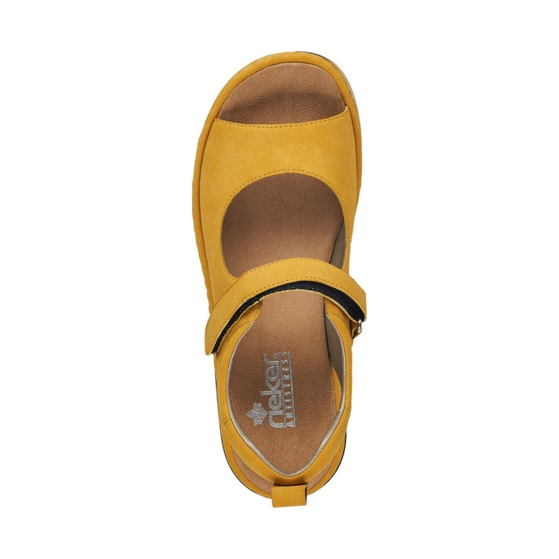 yellow casual open sandals