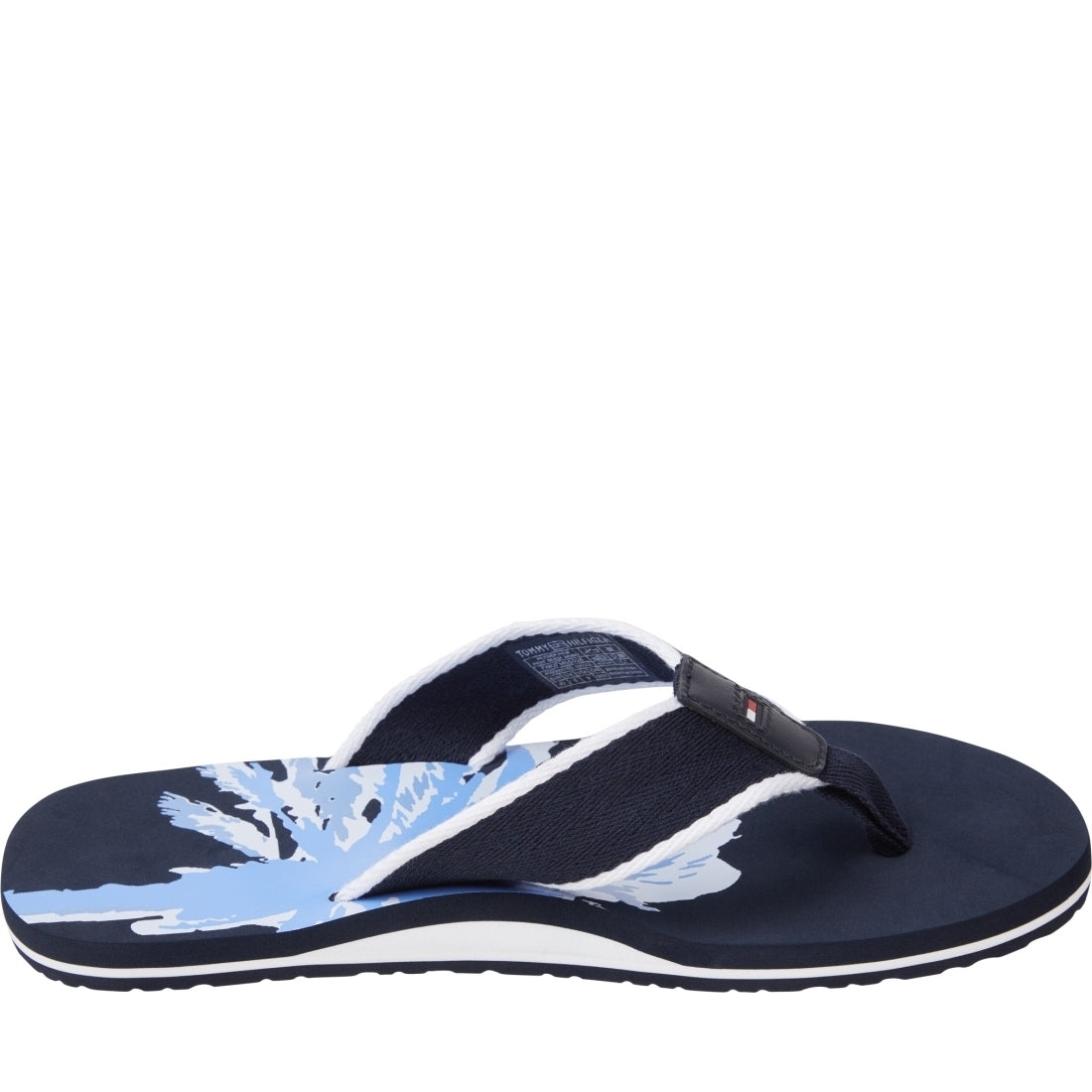 Tommy Hilfiger mens desert sky palm print beach sandal | Vilbury London