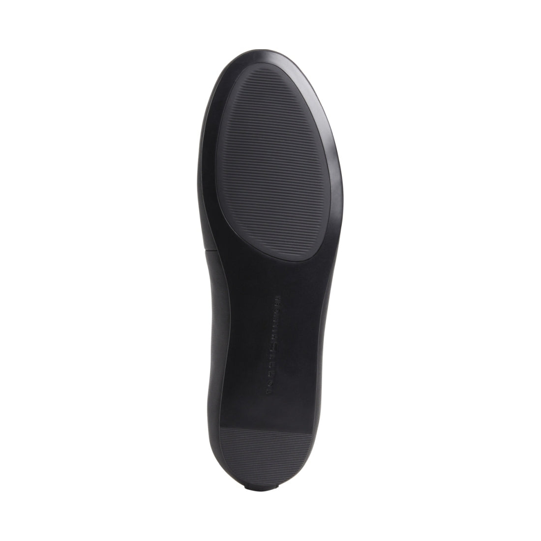 Tommy Hilfiger womens black casual closed ballerina | Vilbury London