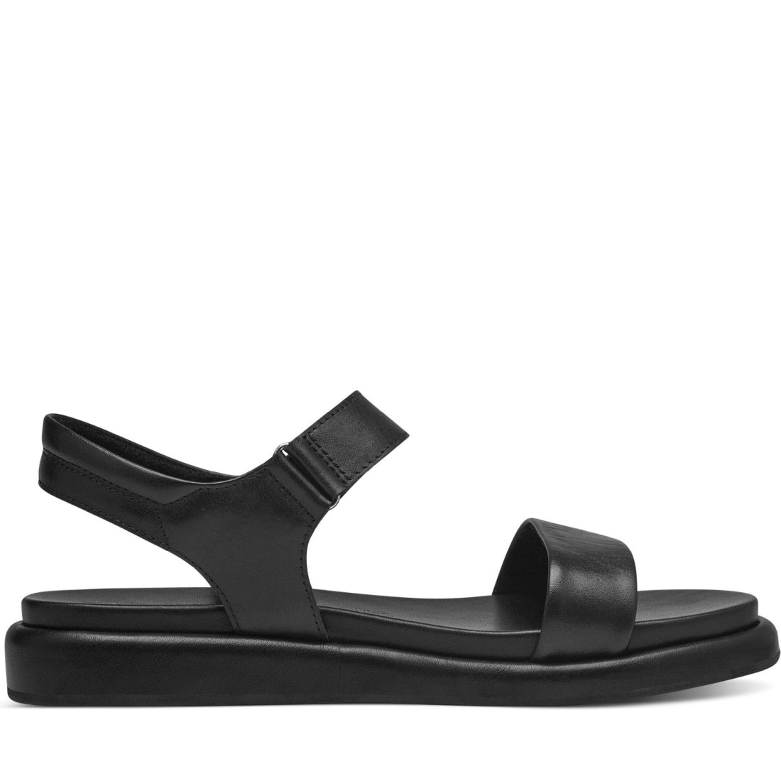 Marco Tozzi womens black listi sandals | Vilbury London