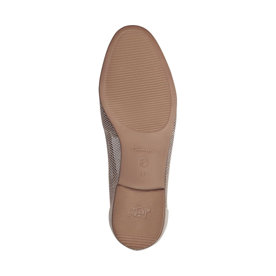 Tamaris womens ivory casual closed loafers | Vilbury London