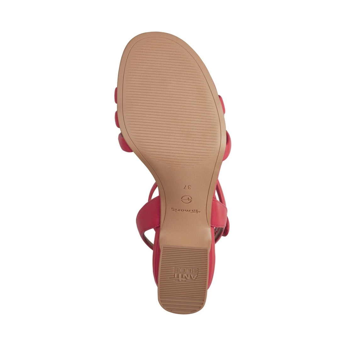 Tamaris womens pink elegant open sandals | Vilbury London