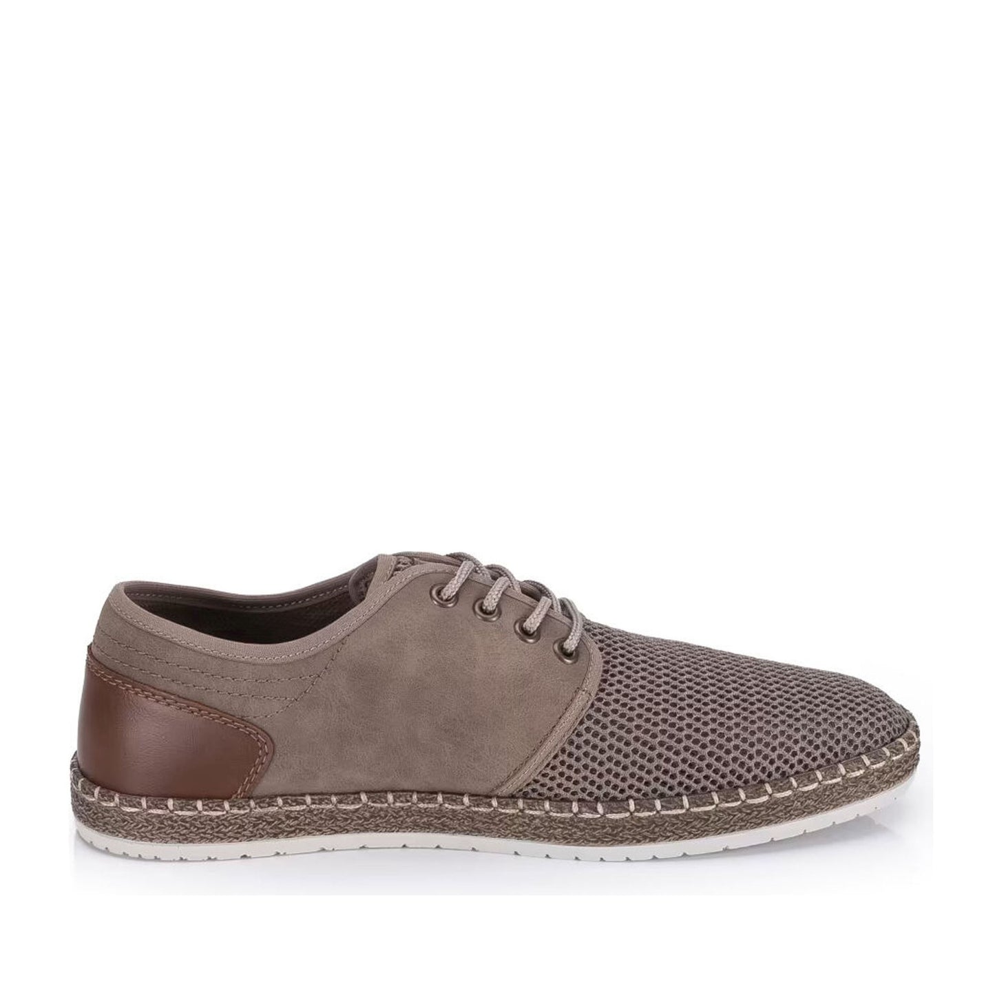 Men's Beige Open-Toe Fashion Sneakers