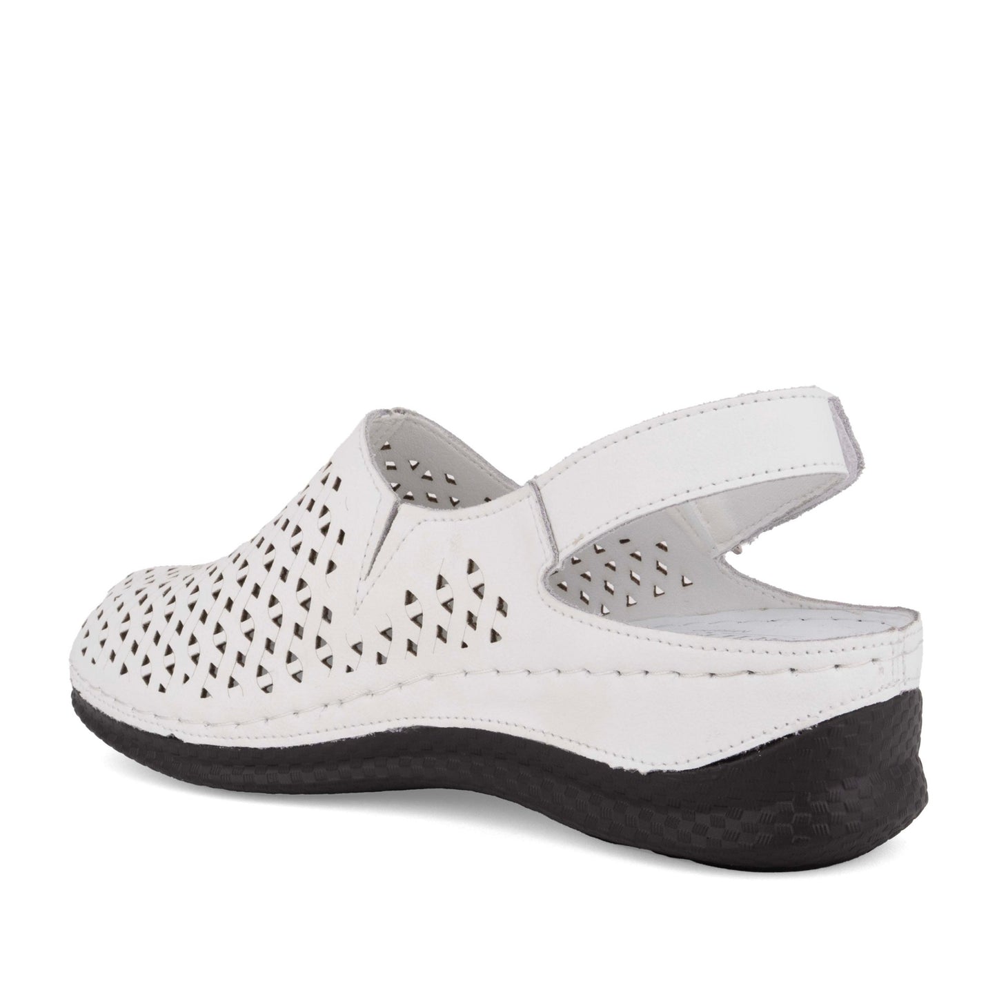 Women's White Wedge Sandals