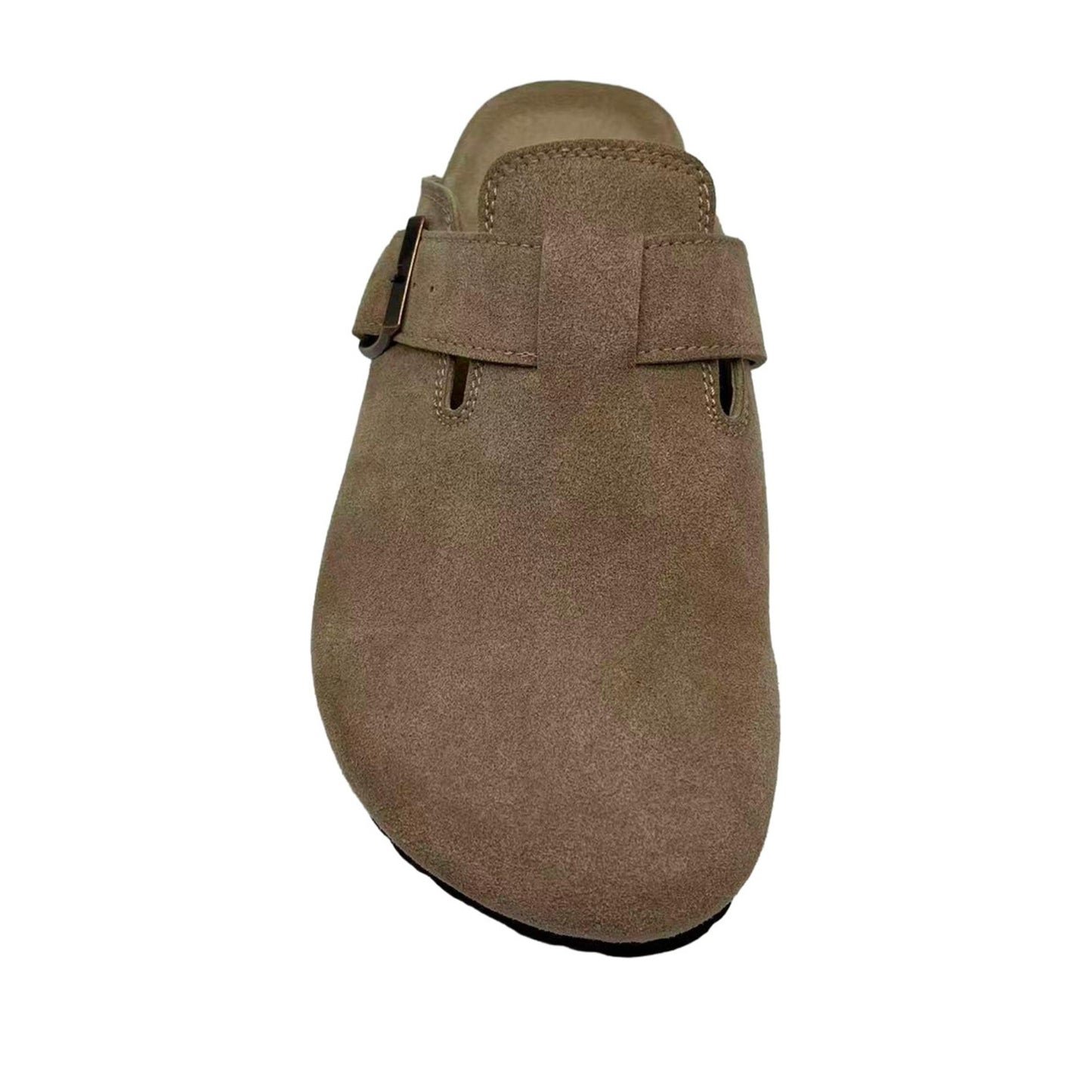 Women's Beige Mule Slippers