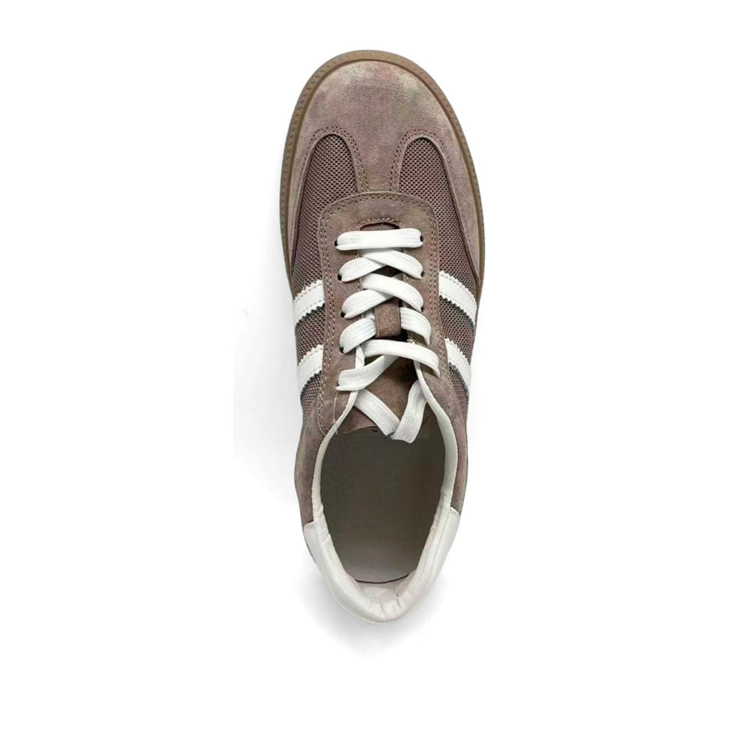 Women's Beige Wedge Fashion Sneakers