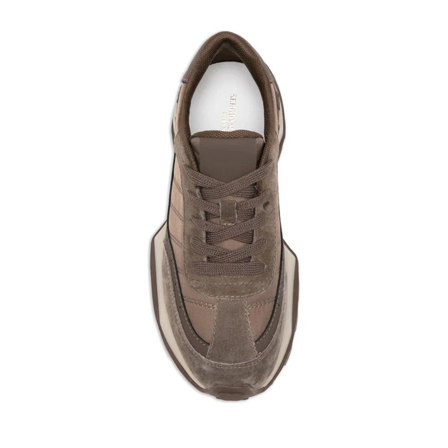 Women's Brown Wedge Fashion Sneakers