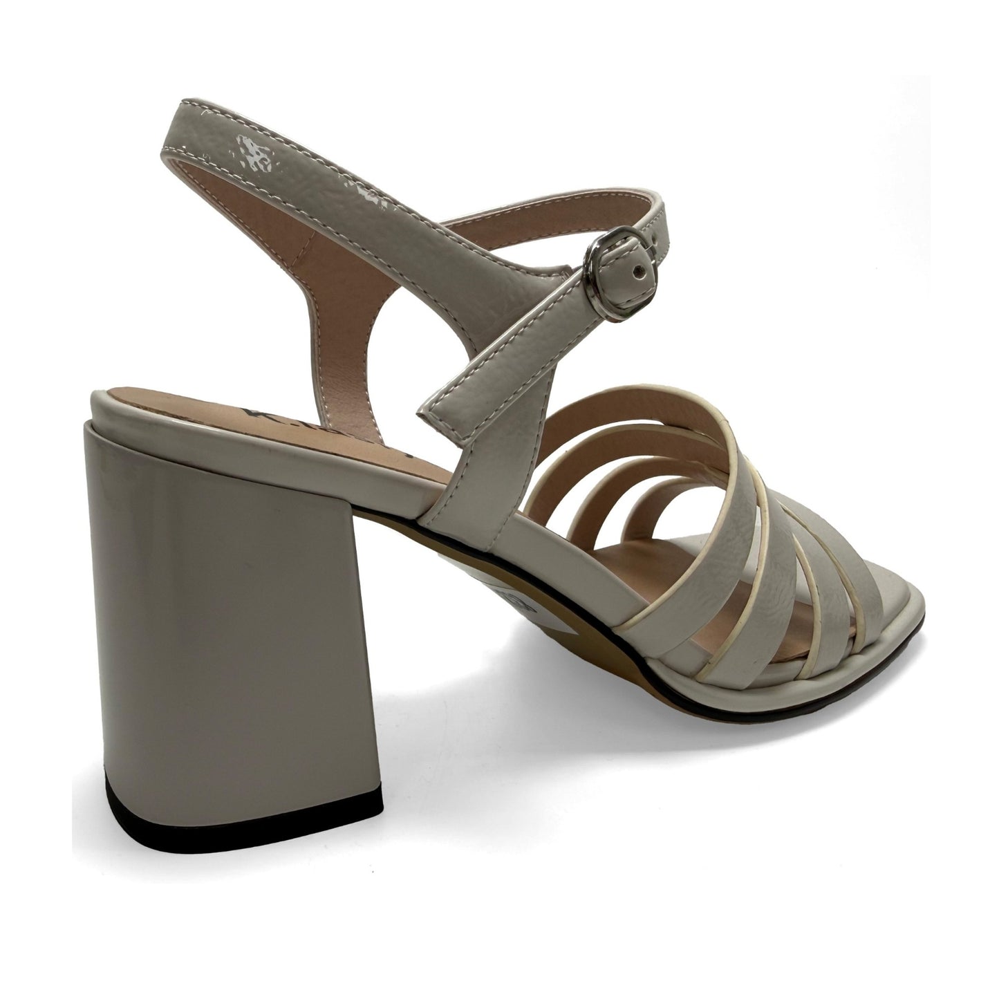 Women's Beige Dress Open-Toe Sandals