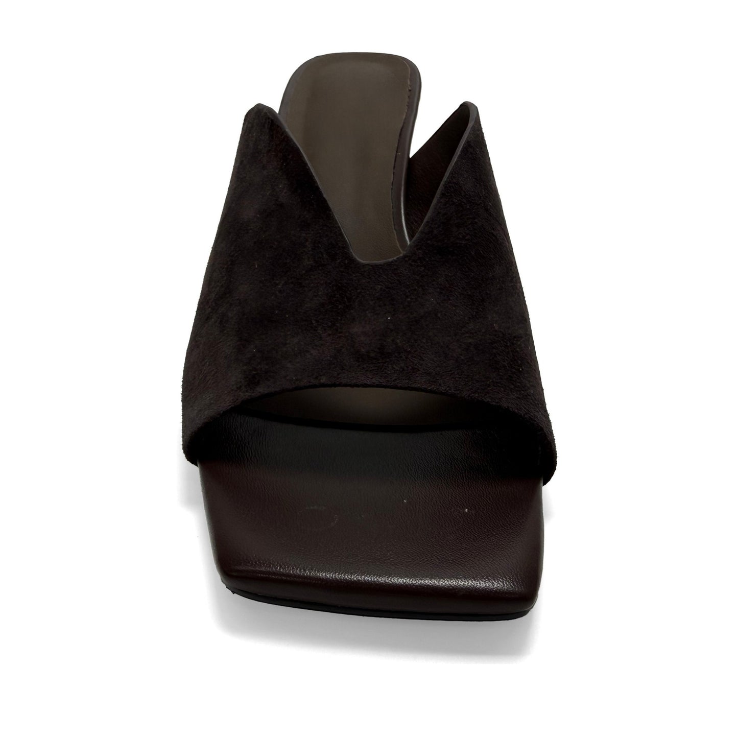 Women's Brown Dress Open-Toe Slippers